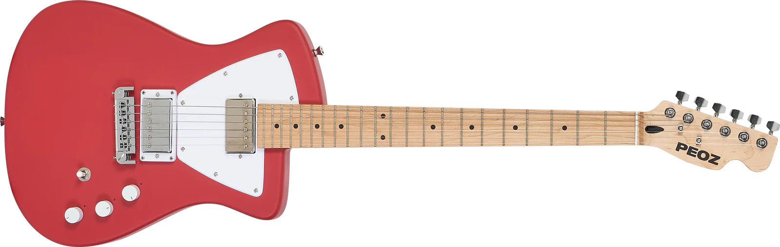 PEOZ - Pop Red TR 1 [Smart Guitar] – Guitar Factory Korea