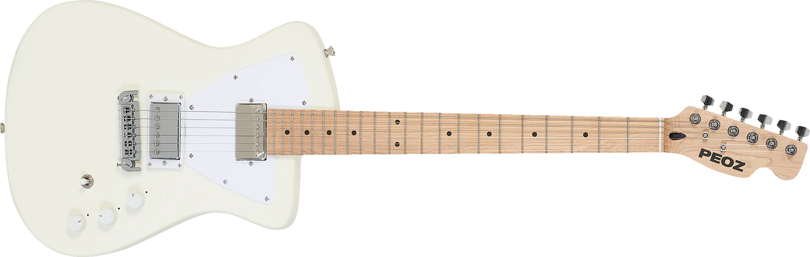 PEOZ ホワイト エレキギター PEOZ - White TR 1 [Smart Guitar] – Guitar Factory Korea